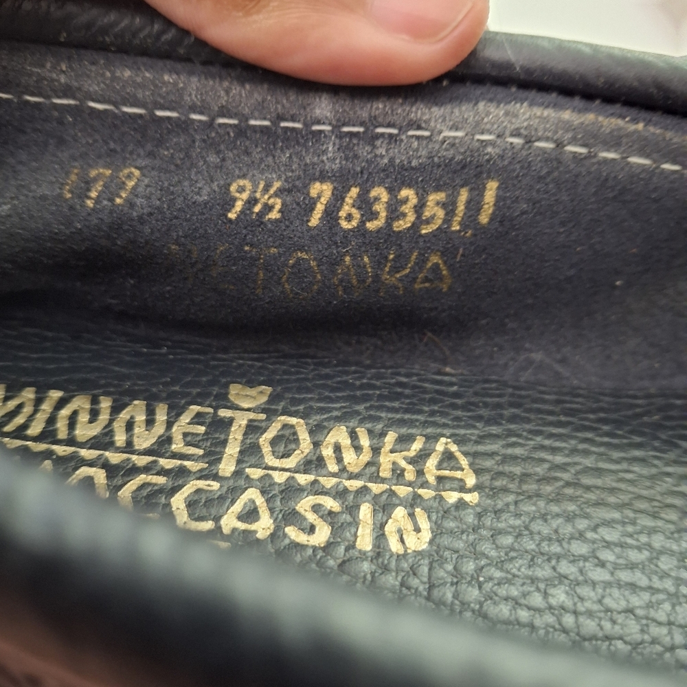 Minnetonka Leather Moccasins - Picture 9 of 10